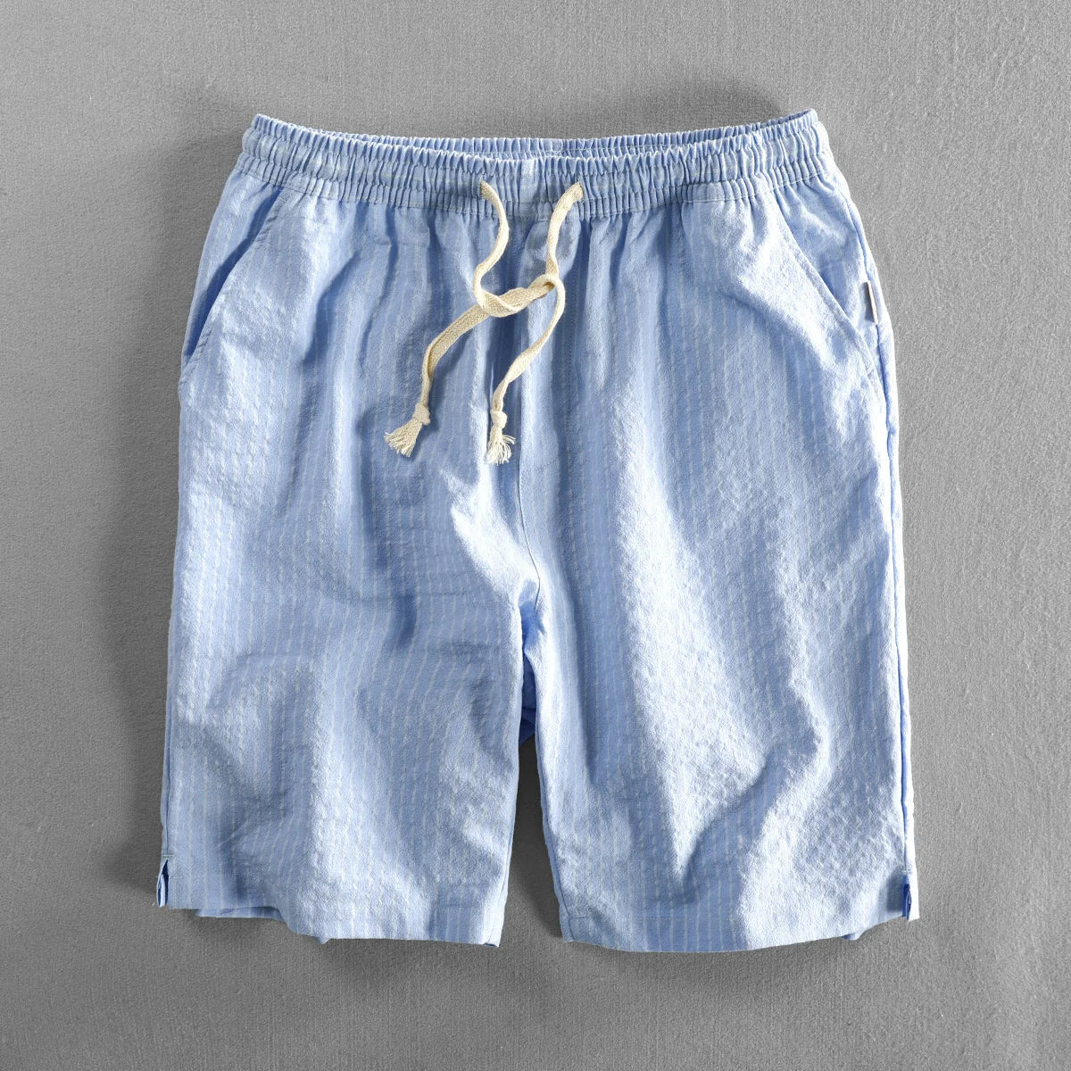 Biarritz Linen Stripe Shorts