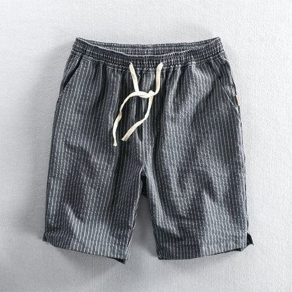 Biarritz Linen Stripe Shorts