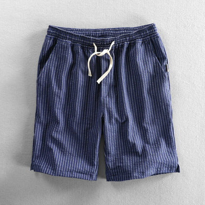 Biarritz Linen Stripe Shorts
