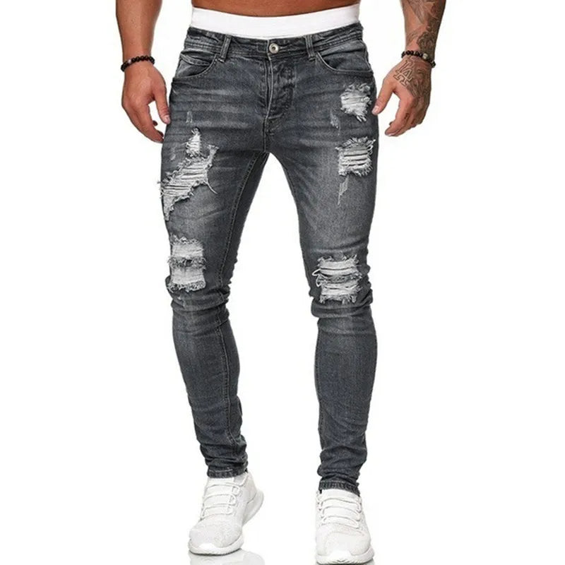Urban Rebel Distressed Denim Jeans